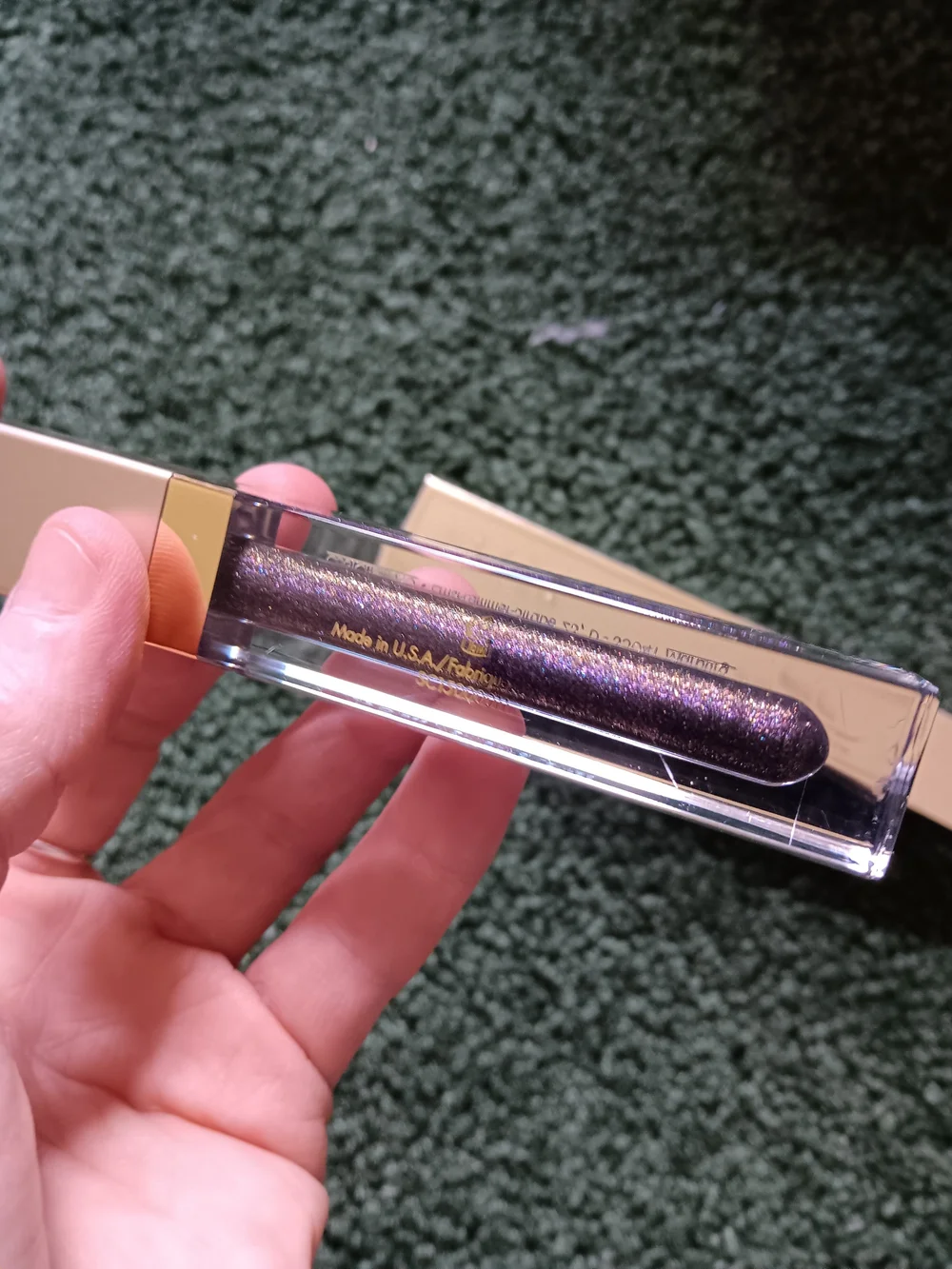 Stila Glitter Liquid Lip Gloss  Deep Plum Sparkle